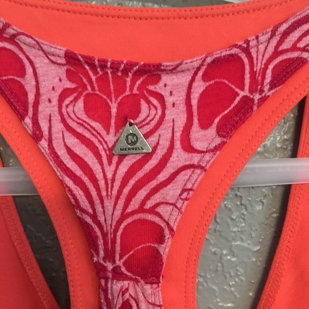 Merrell Layered Art Deco Pattern Racerback XS - Picture 4 of 4